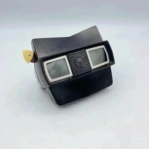 Vintage View Master Bakelite Viewer Turtle Shell Brown